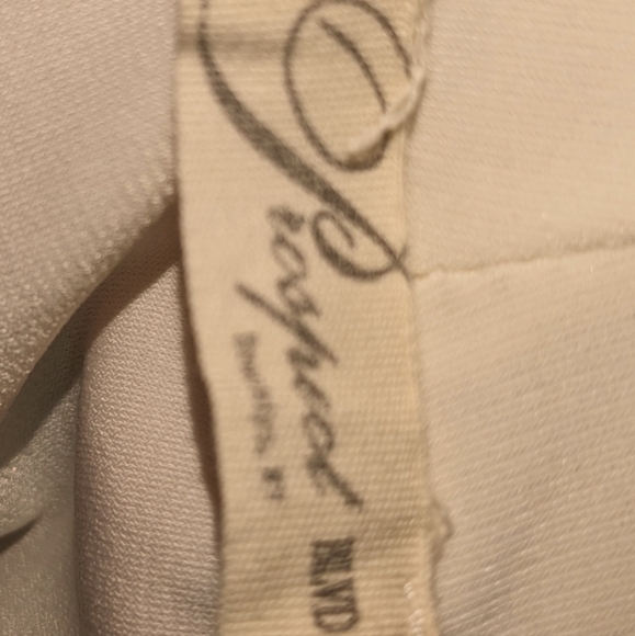 Pretty! Silky prospect boulevard white top size medium - Picture 3 of 3